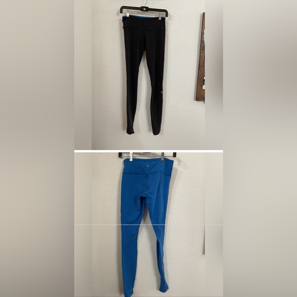 Lululemon size 4 REVERSABLE RARE pants